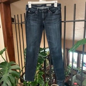 AGOLDE Women's Jeans Size 26 Legging Super Skinny Ankle 360 Contour Denim Pants